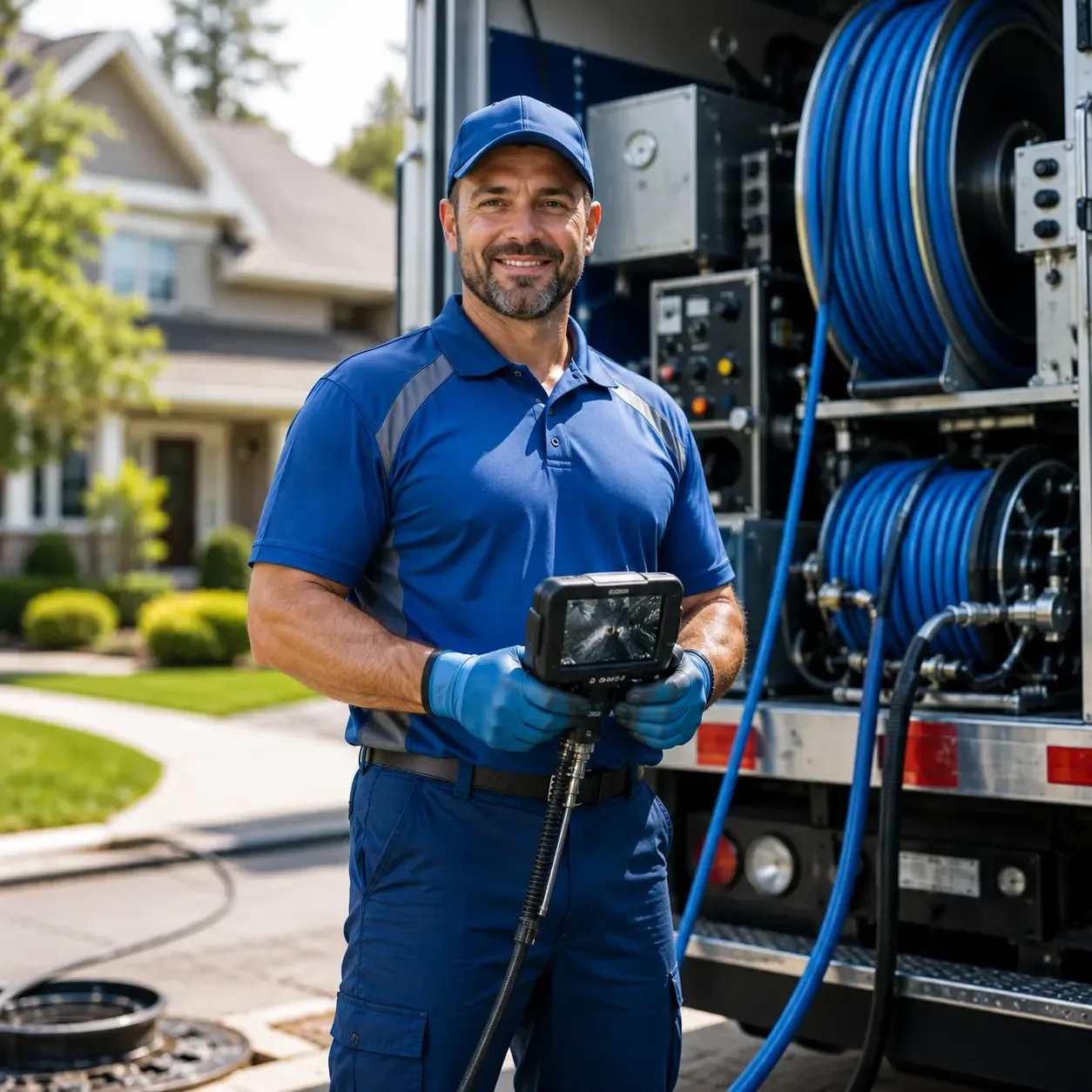 Local outdoor drain cleaning specialists in Morganville, NJ